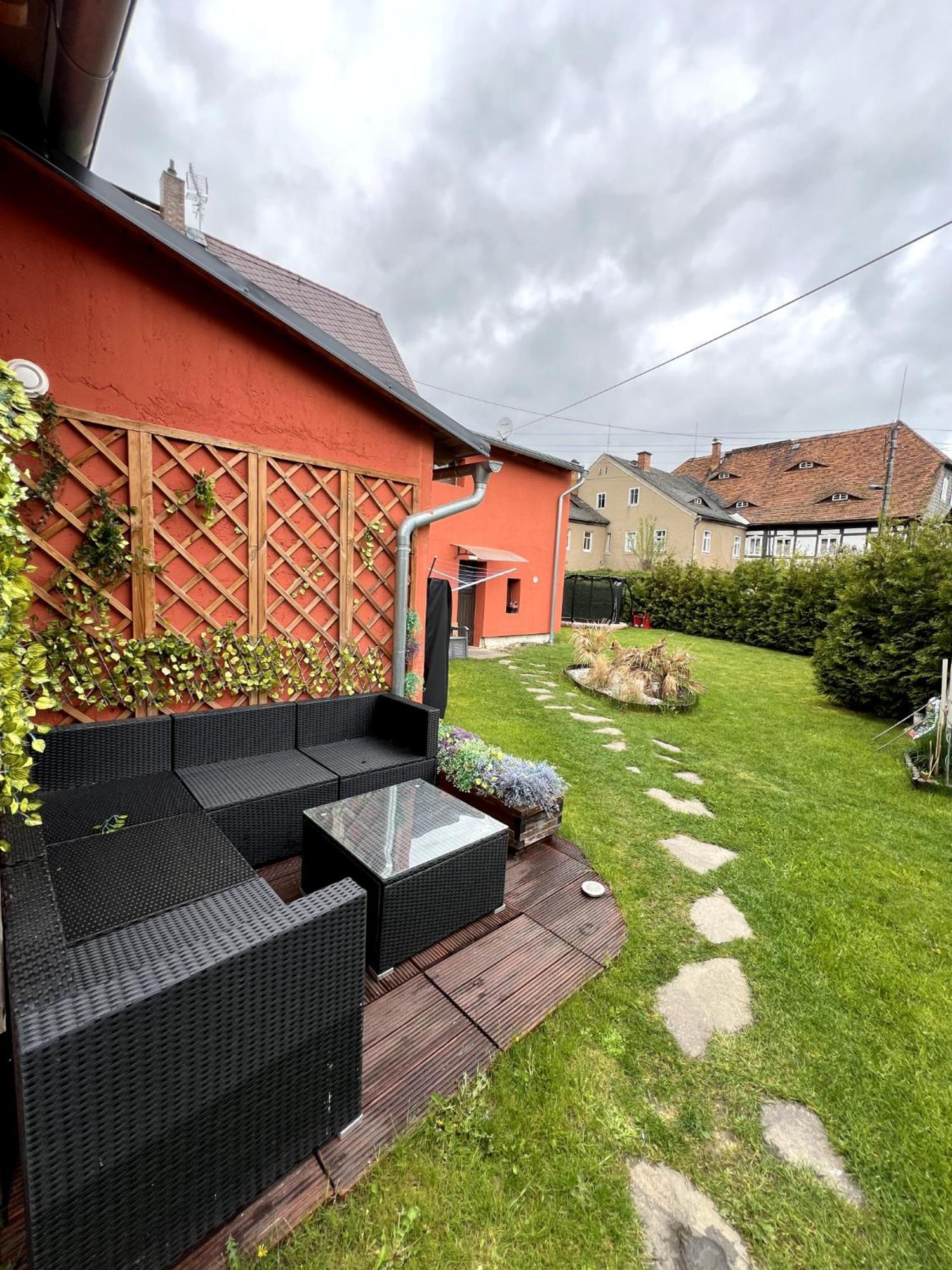 Haus Mit Pool Großschönau Exterior foto
