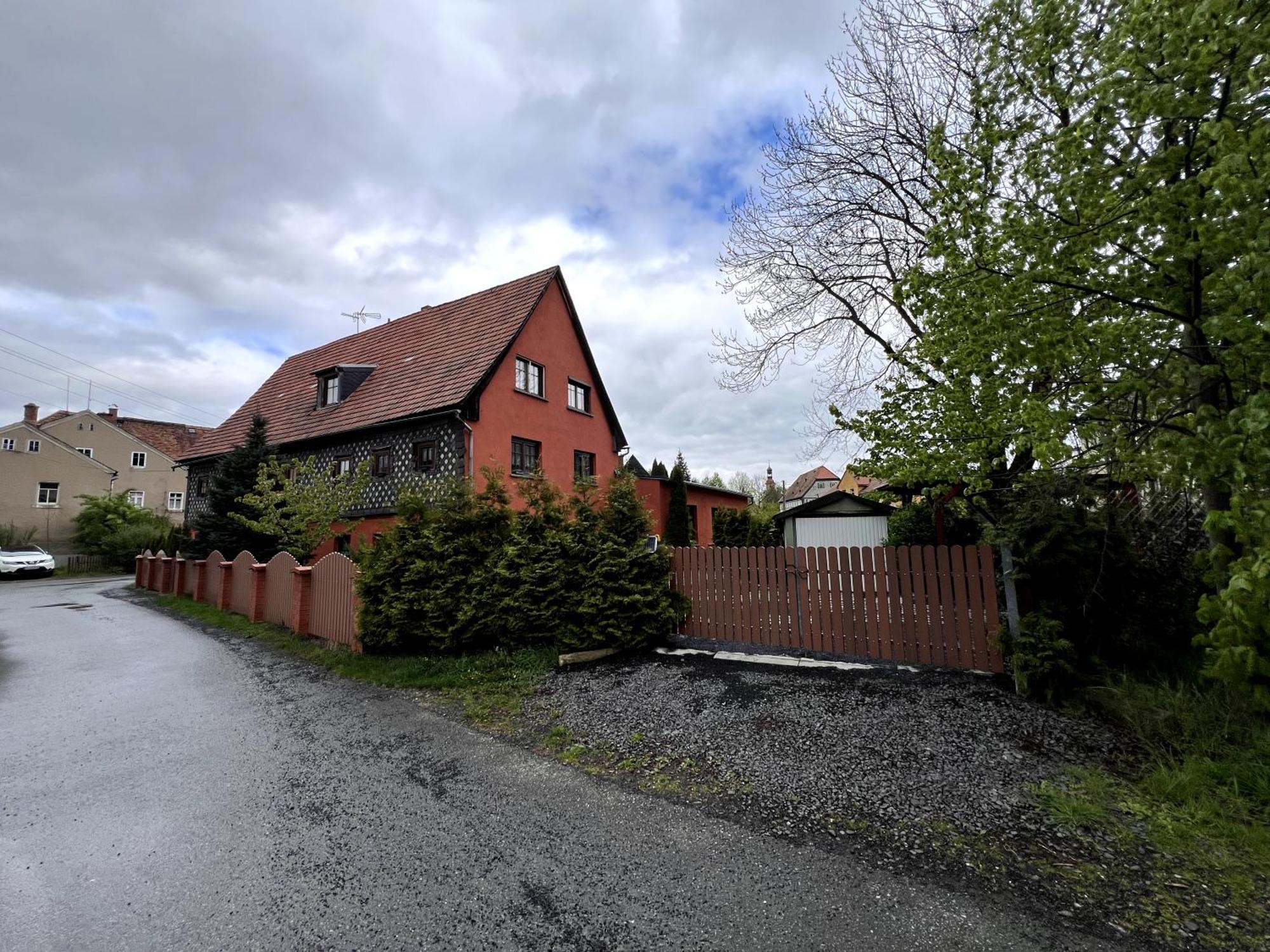 Haus Mit Pool Großschönau Exterior foto